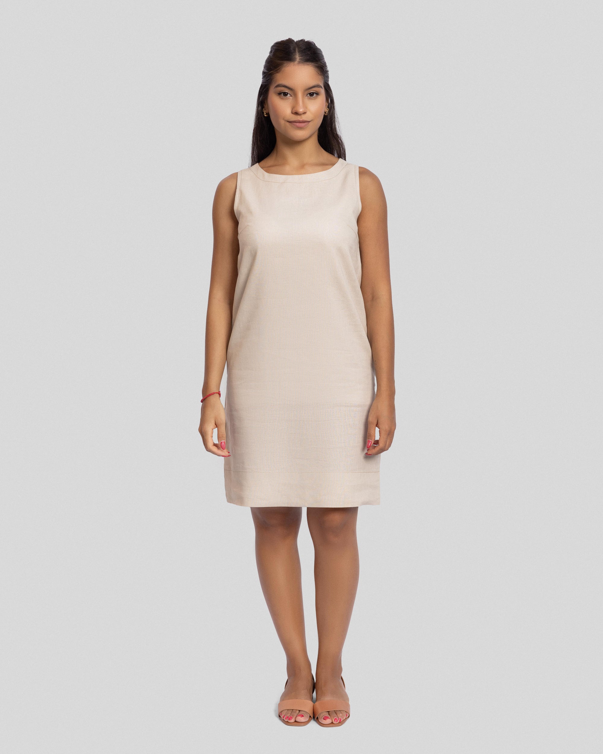 Linen Mini Dress